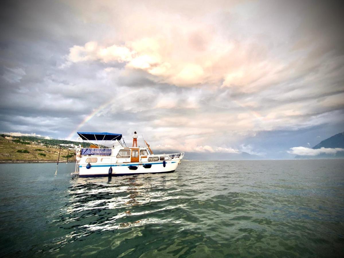 Homeboat-Maison Flottante Cenevre Dış mekan fotoğraf